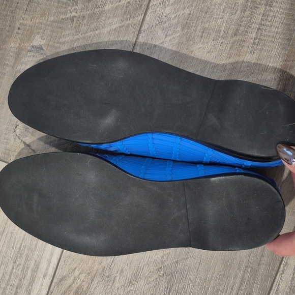 Bright Blue Woven Loafers | Womens Size 8.5 - Picture 5 of 5